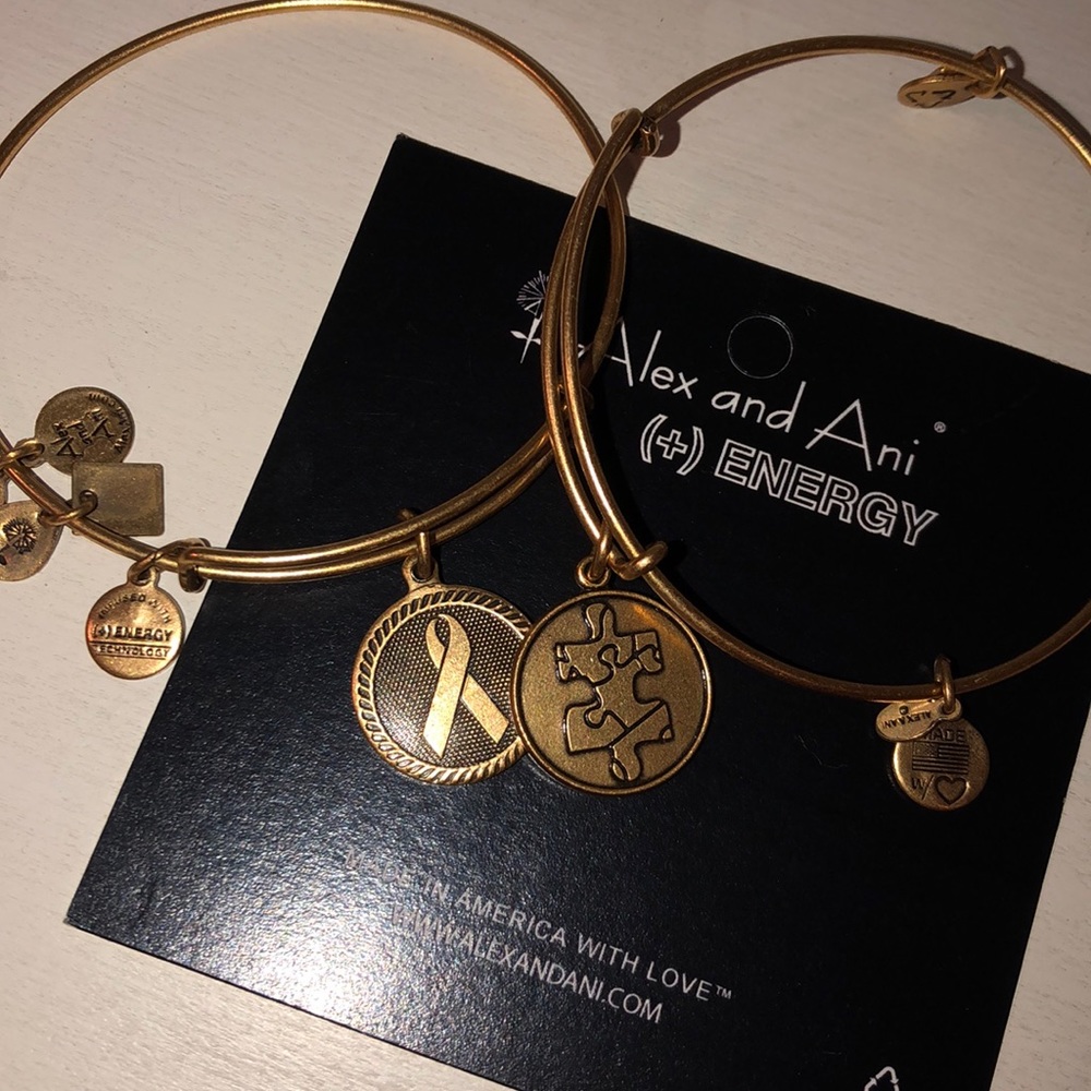 NEW BREAST CANCER & AUTISM AWARENESS ALEX & ANIS